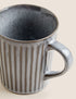 Marks & Spencer "Ribbed Reactive Glaze Mug"